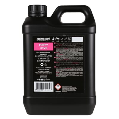 2101075_Rel Animology Puppy Love Shampoo 2.5L Back.JPG