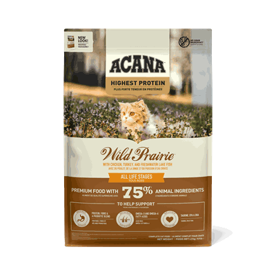 1060 ACANA Cat Highest Protein Wild Prairie Front 4.5kg.png