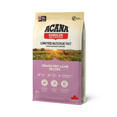 ACANA Singles Grass-Fed Lamb Updated Front Left 11.4kg EMEA APAC.jpg
