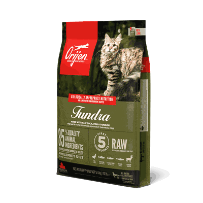 1013 ORIJEN Tundra Cat Front Left 5.4kg Canada EMEA APAC.png