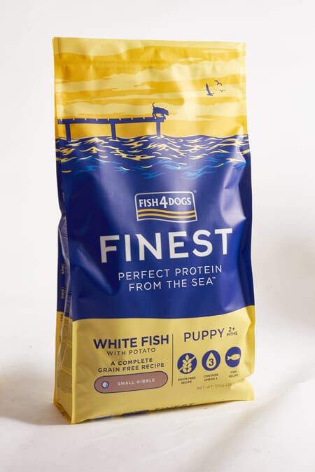F4D White fish Puppy Small kib 12 kg