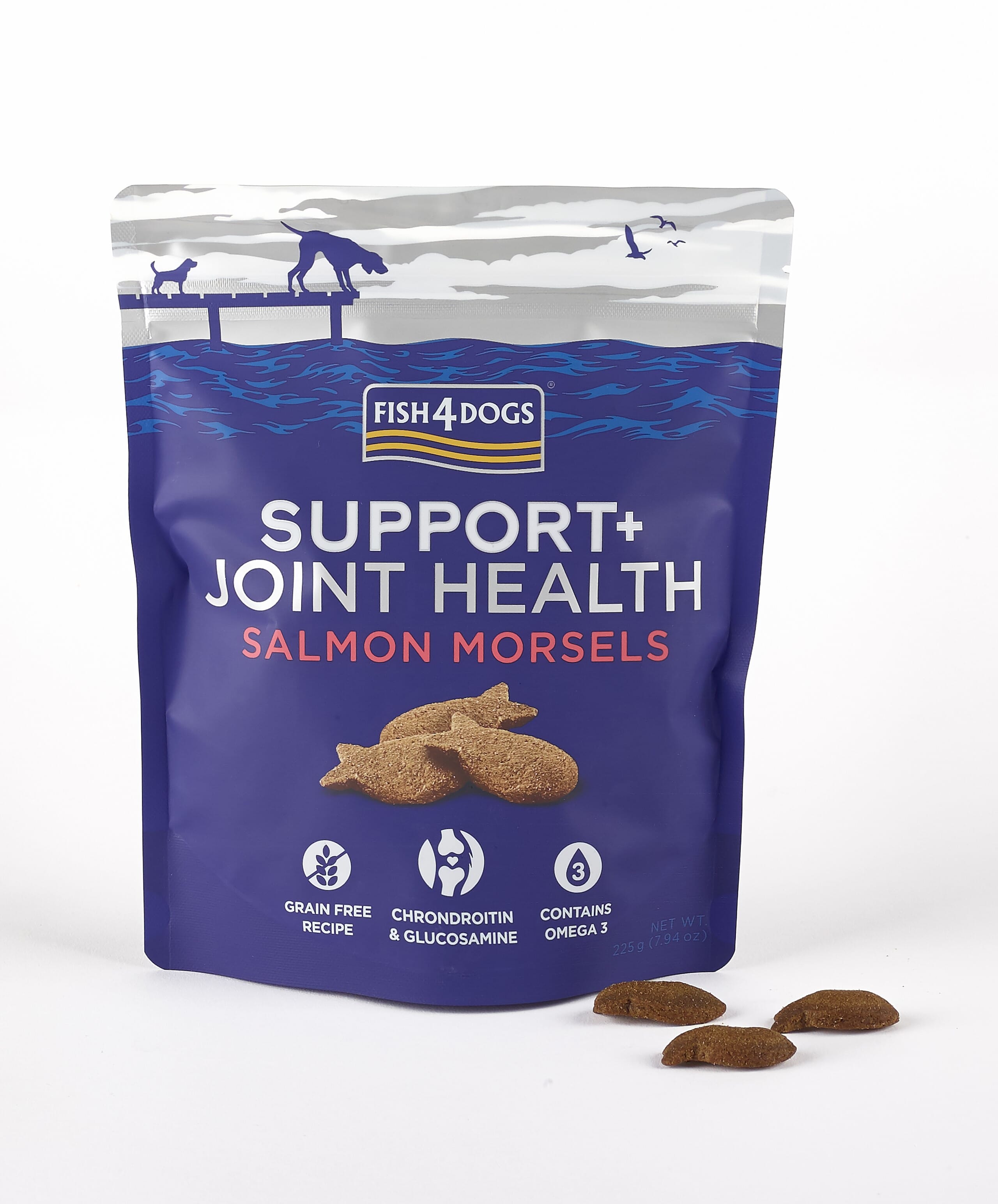 Fish 4Dogs Support plus treats Morene Produkter