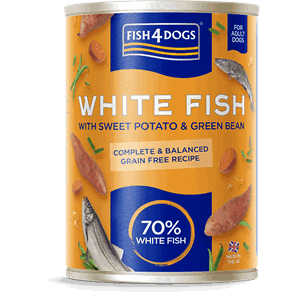 F4D White Fish with Sweet Potato & Green Bean 395g