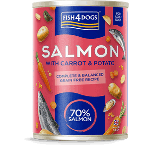 F4D Salmon with Carrot & Potato 395g