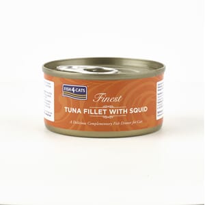 F4C Cats Wet Tuna Squid 70 g